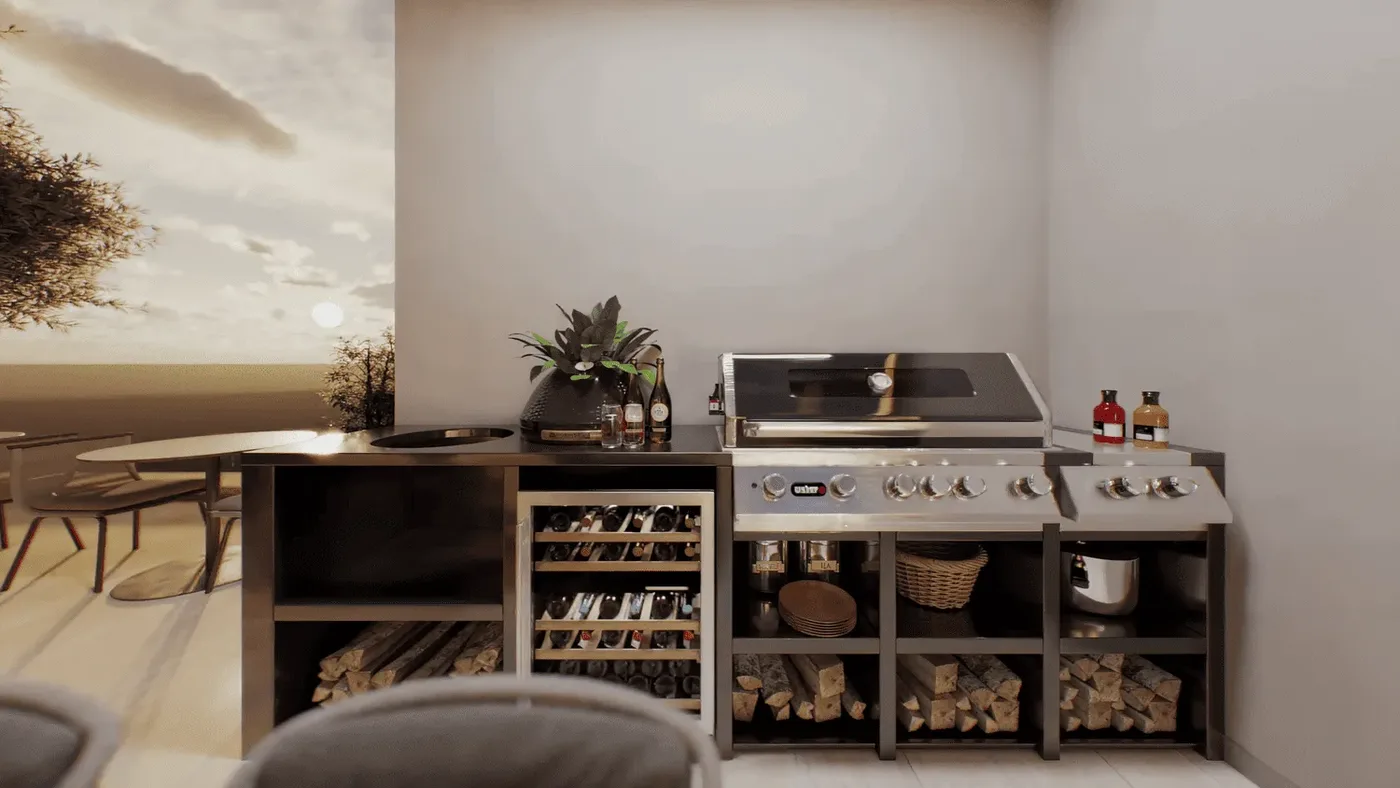 BBQ Area amenity image at Nexara by 7th Key