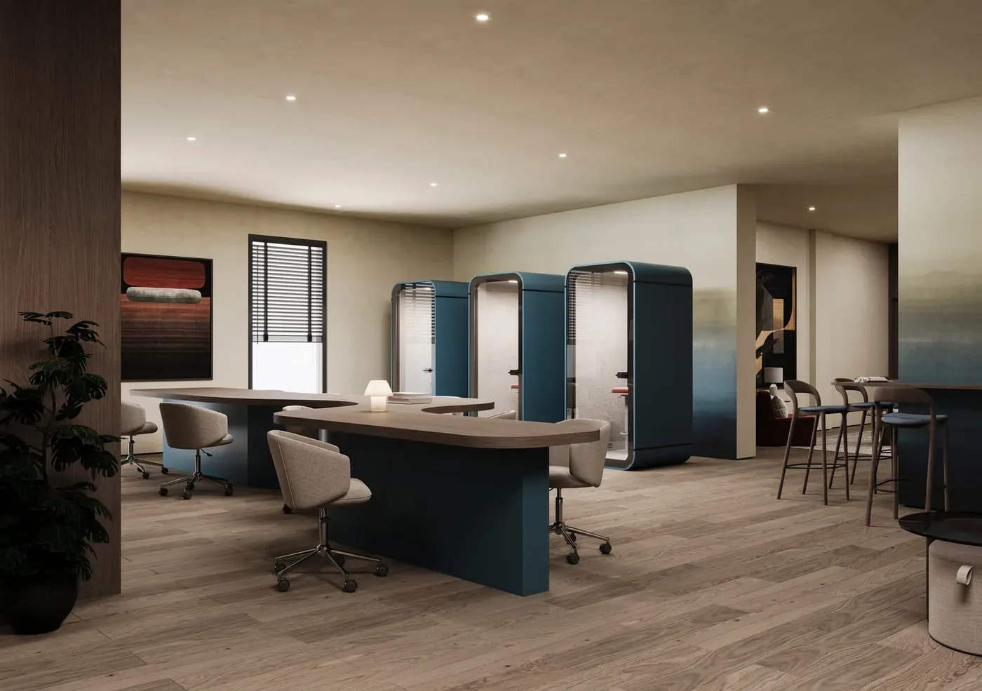 Co-working Spaces amenity image at Nexara by 7th Key