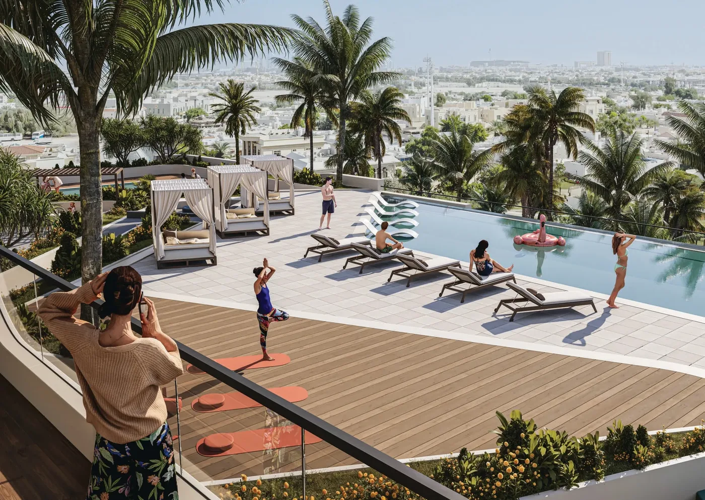 Cabanas amenity image at Nova Tower