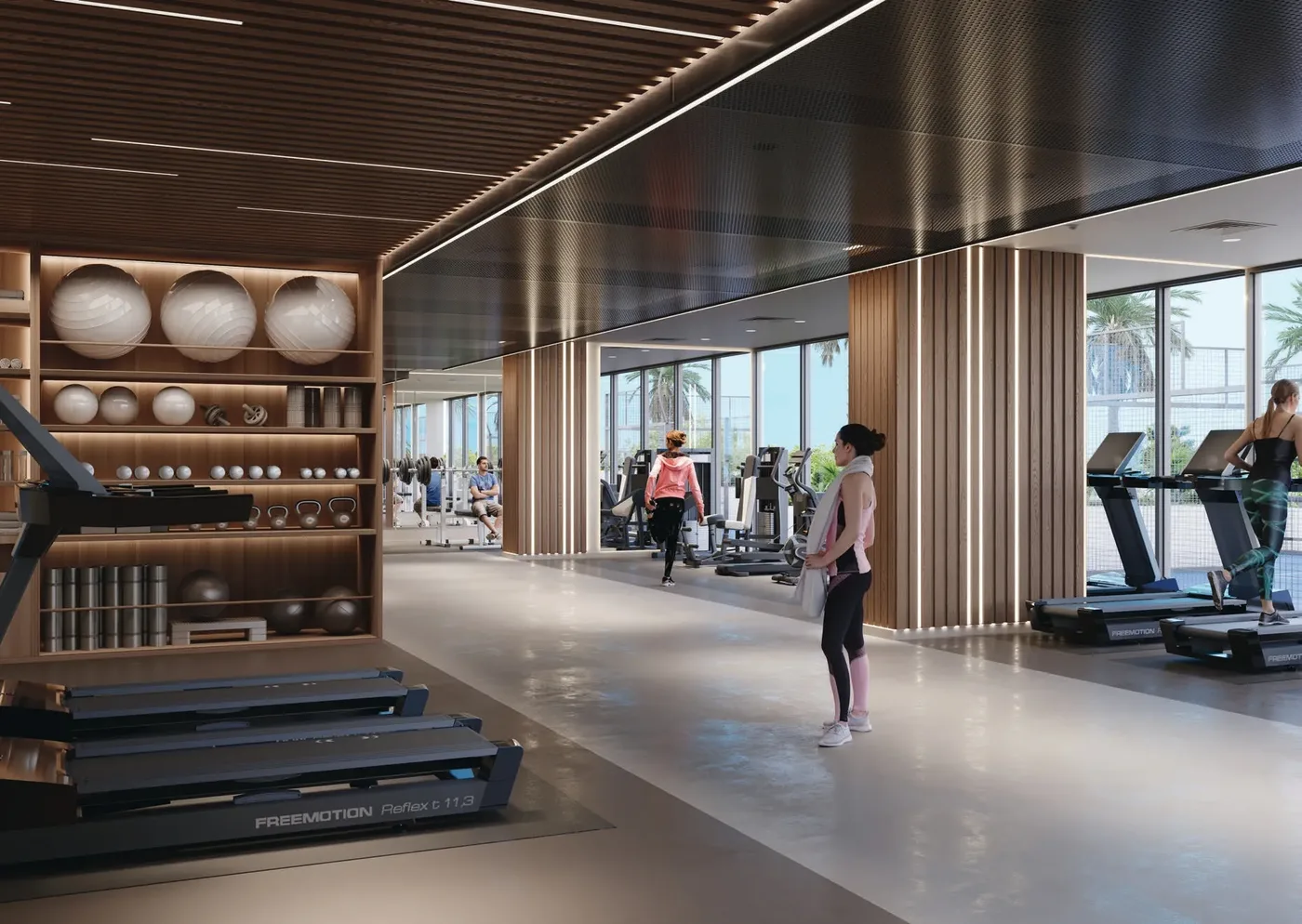 Gym amenity image at Nova Tower