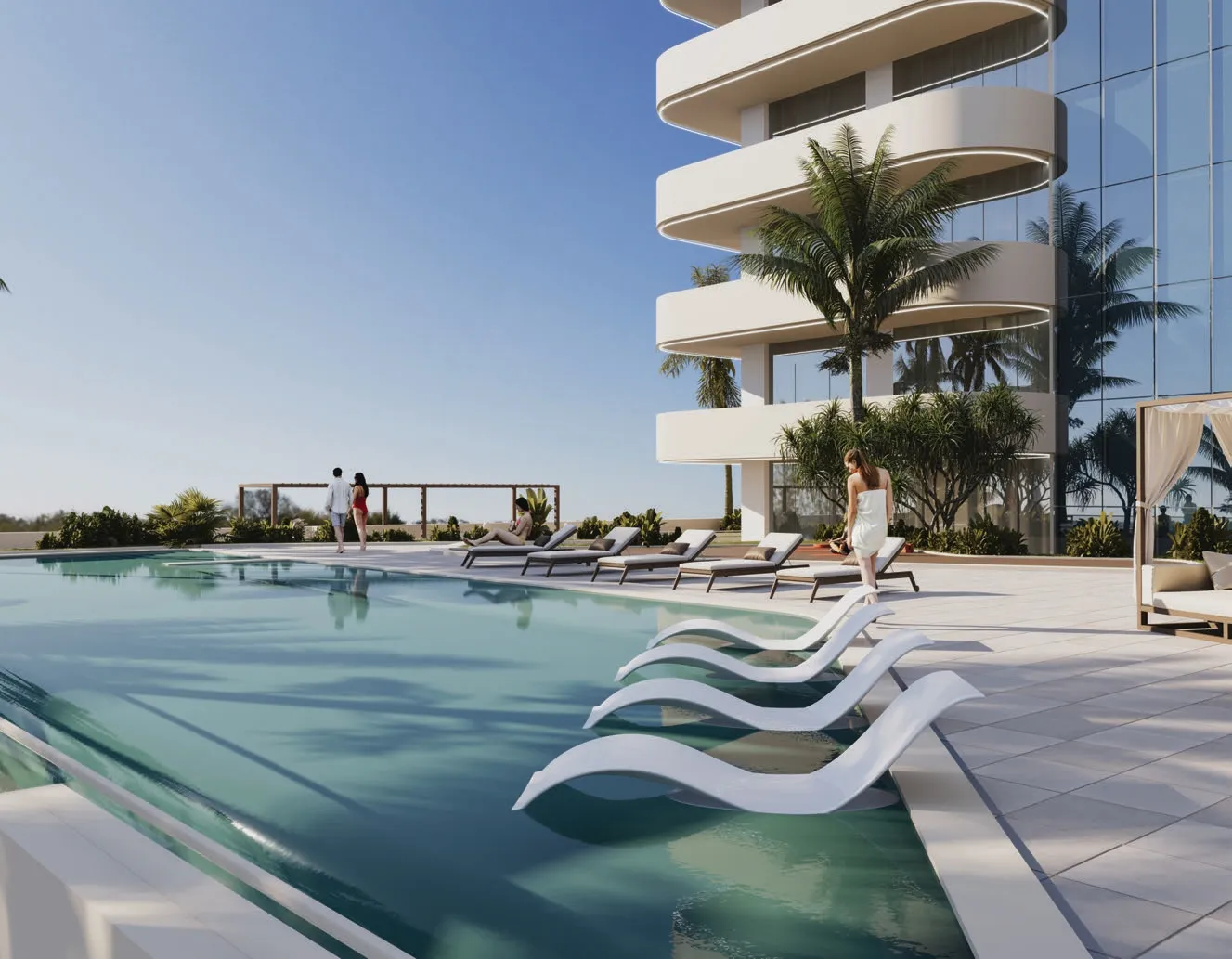 Swimming Pool amenity image at Nova Tower