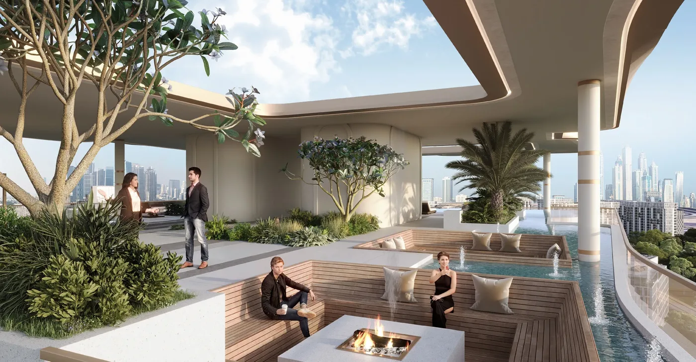 Fire Pit & BBQ Terraces amenity image at Nuve by Zoya