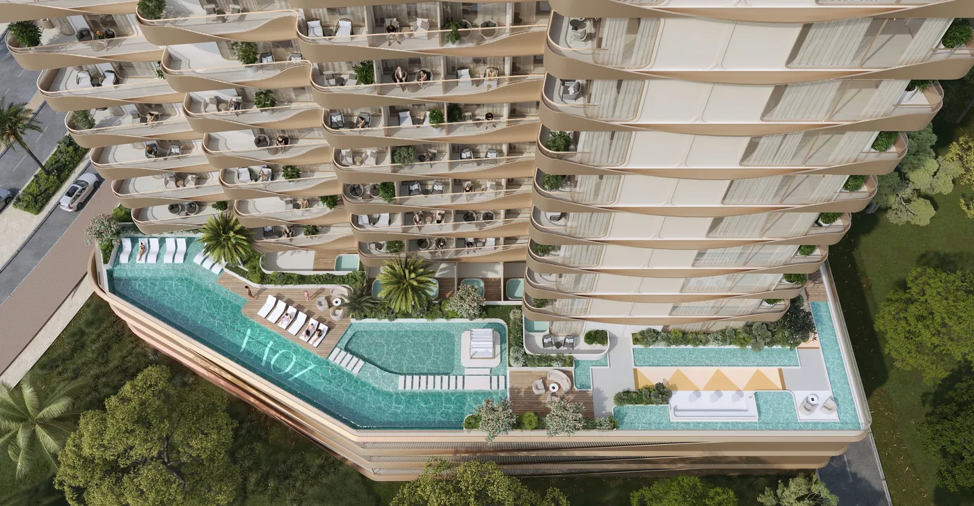 Infinity Pool & Jacuzzi amenity image at Nuve by Zoya