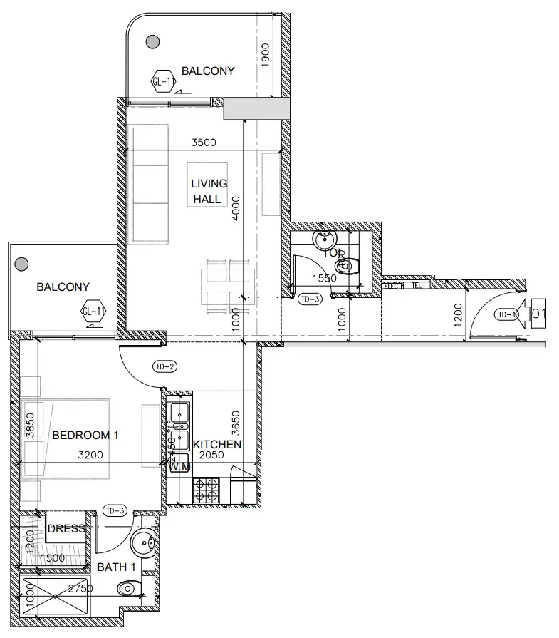 Yard Oak Yard floor plan