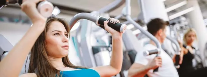 Gym amenity image at Oasis Two