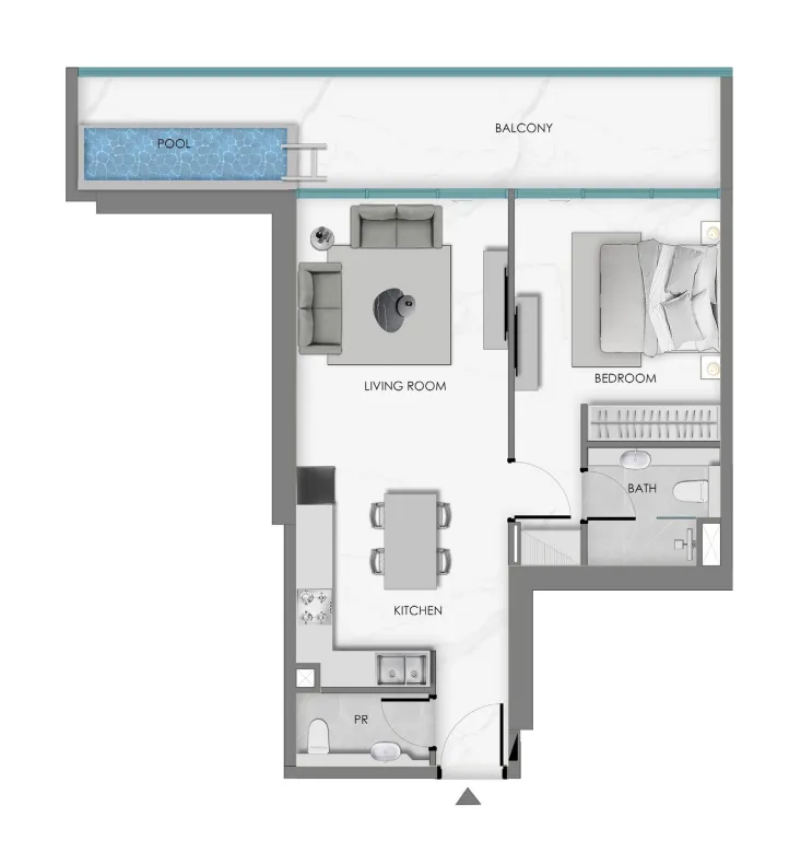 Samana Ocean Crest floor plan