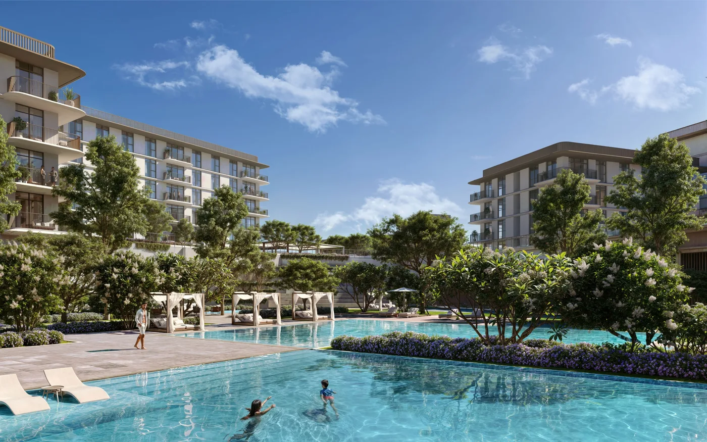 The Canal Pool amenity image at Ocean Star