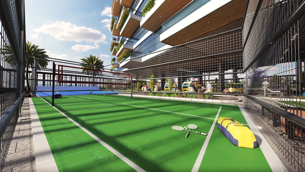 Badminton Court amenity image at Ocean Tower