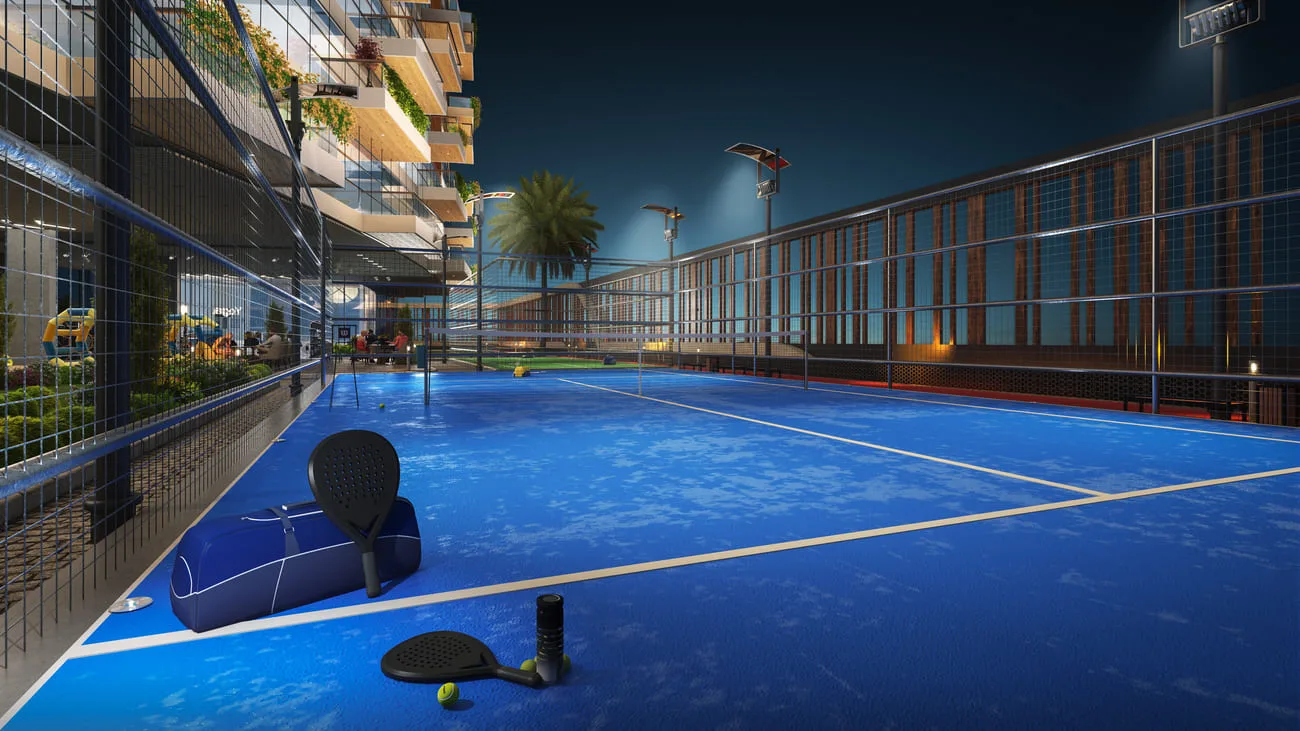 Padel Tennis Court amenity image at Ocean Tower