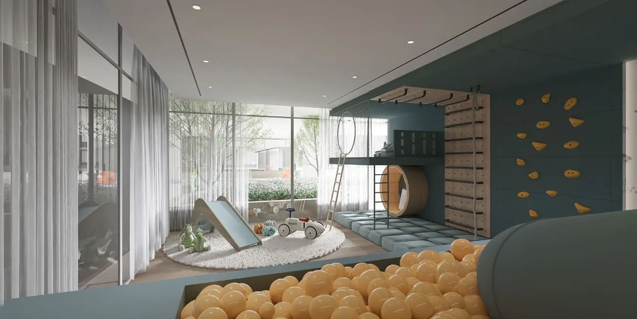 Kids Play Area amenity image at One Beverly