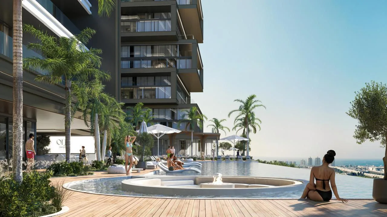 Sunken Seating Pool amenity image at One Central