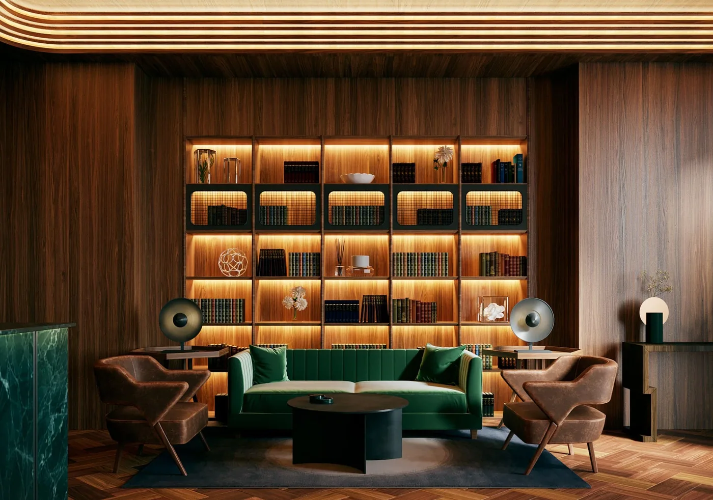 Cigar Lounge amenity image at One Crescent Palm