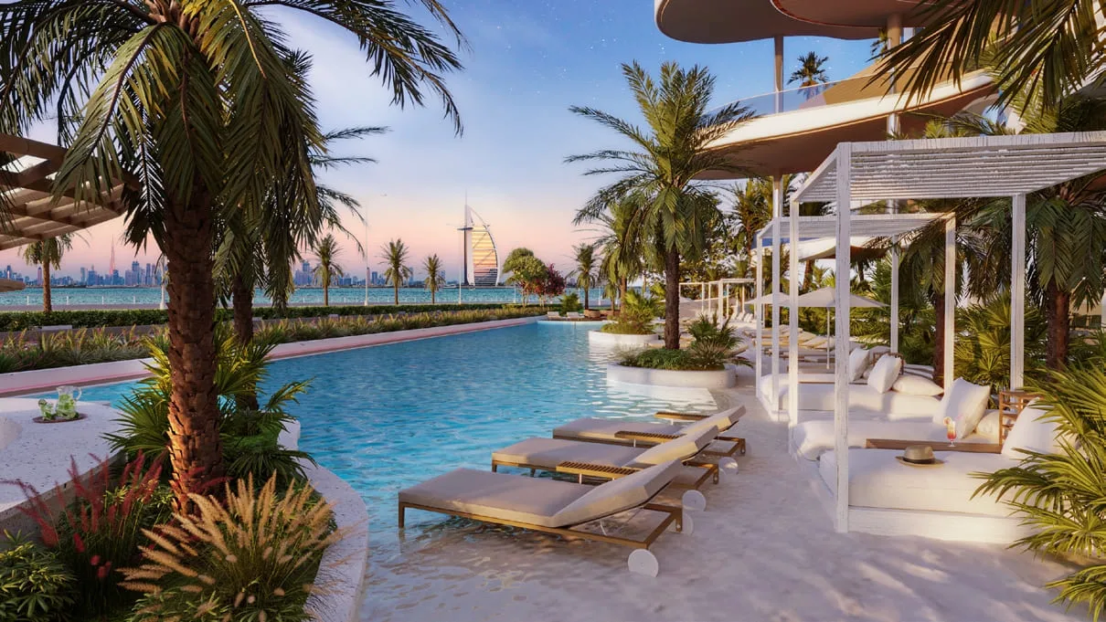 Direct Beach Access amenity image at One Crescent Palm