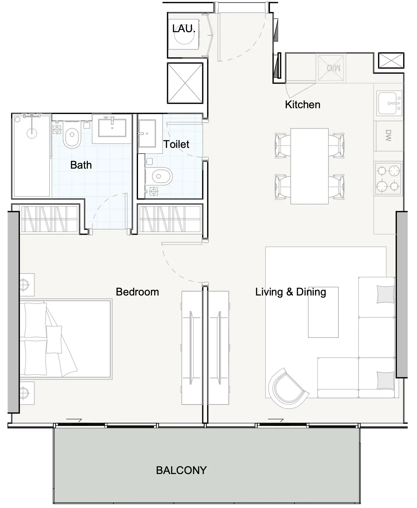 Iman Developers One Park Central floor plan