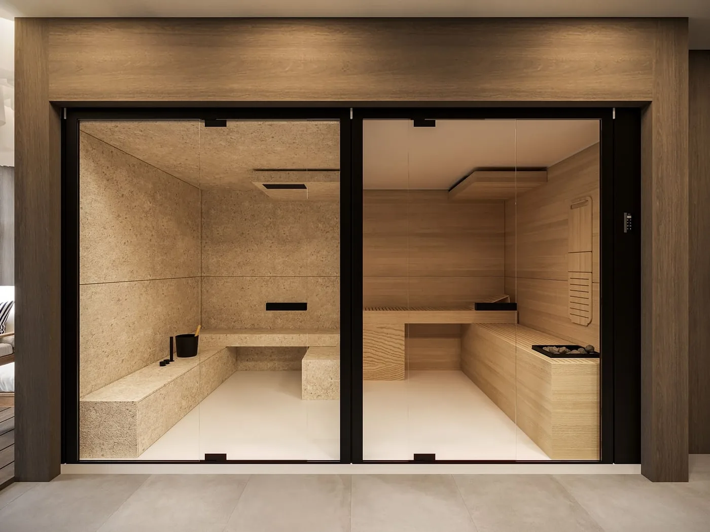 Sauna amenity image at One Park Central