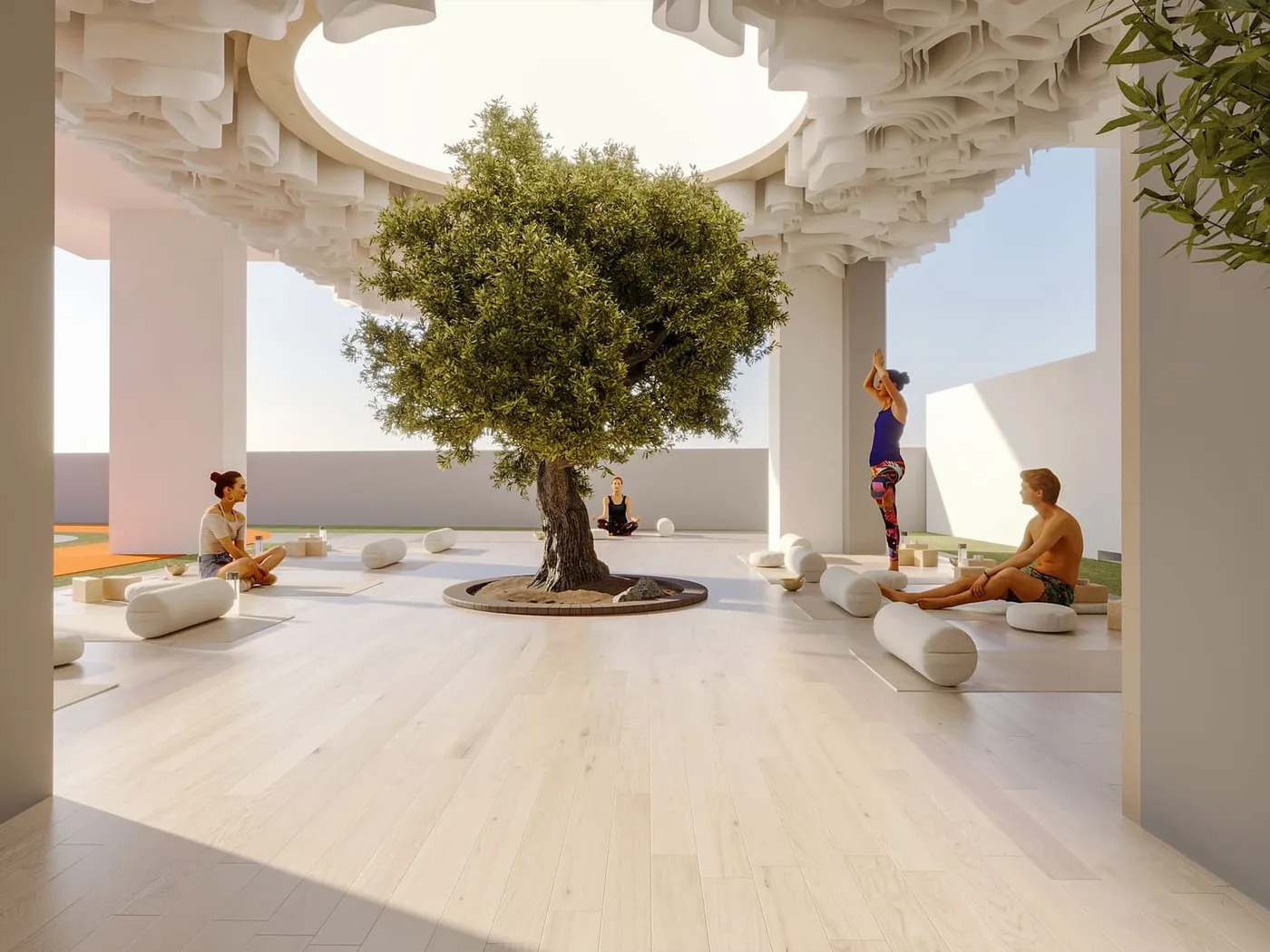 Yoga Lounge amenity image at One Park Central