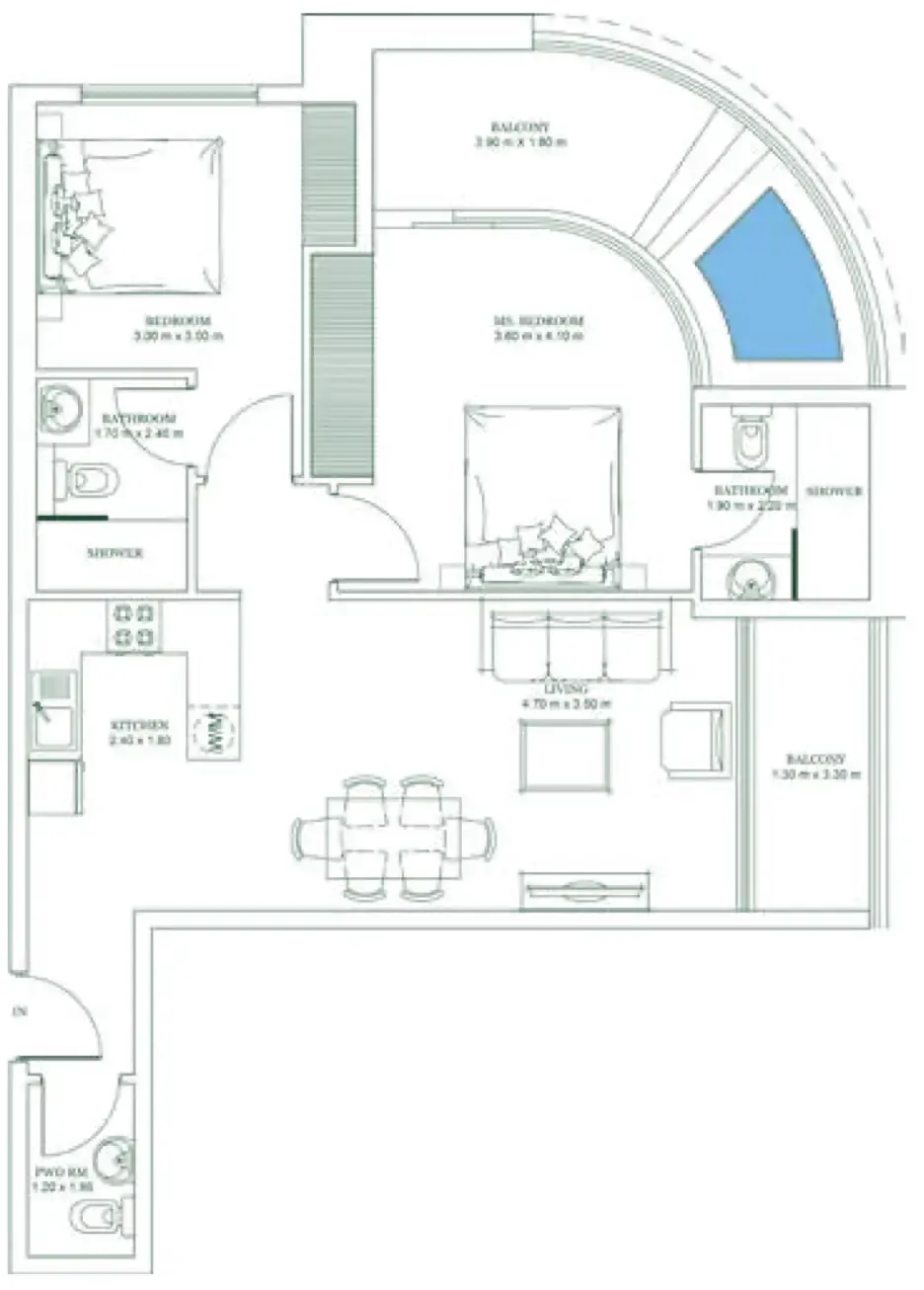 Danube Opalz floor plan