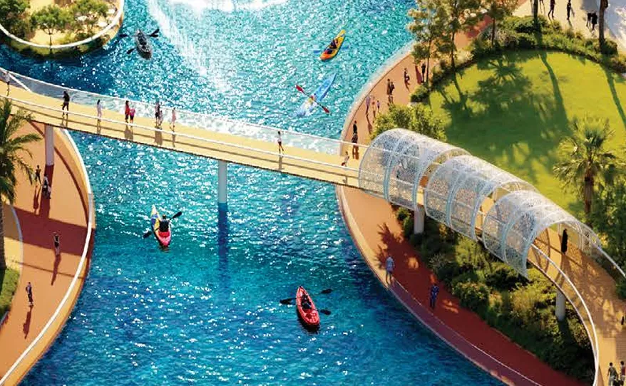 Elevated Walkways amenity image at Orchid Towers Phase 1
