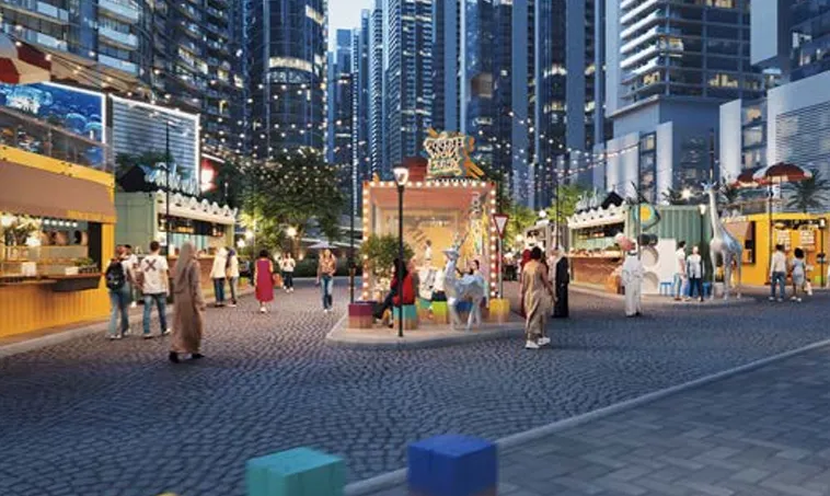 Food Truck Plaza amenity image at Orchid Towers Phase 1