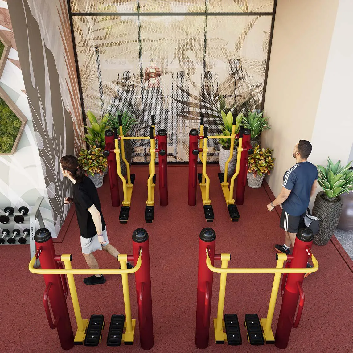 Gym amenity image at Orchid Towers Phase 1