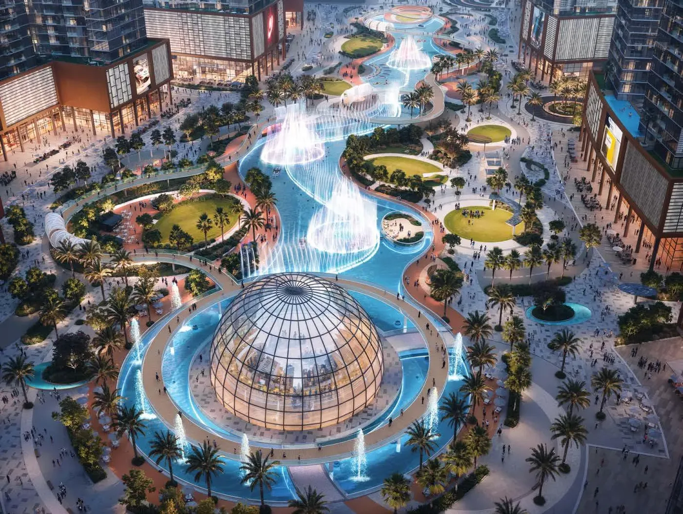 Lagoon Promenade & Adventures amenity image at Orchid Towers Phase 1