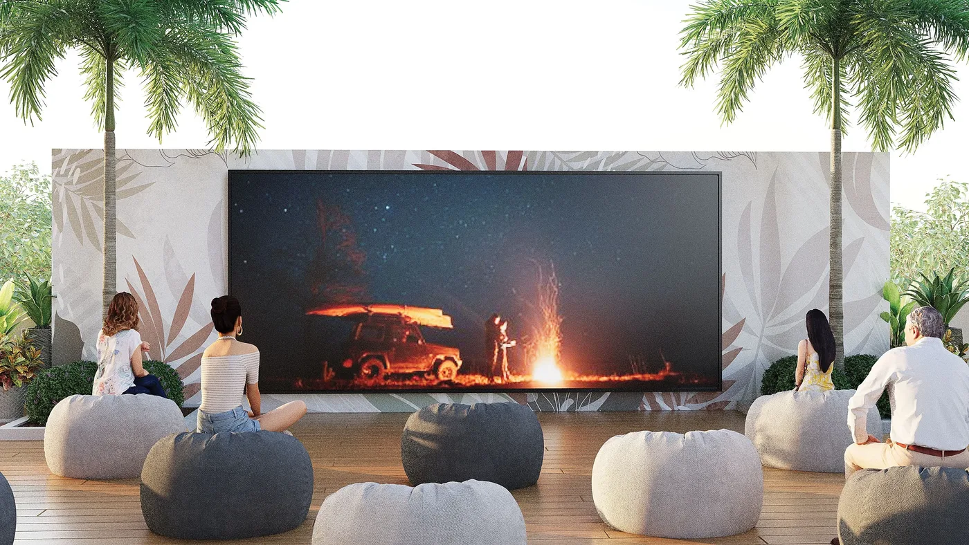 Outdoor Cinema amenity image at Orchid Towers Phase 1