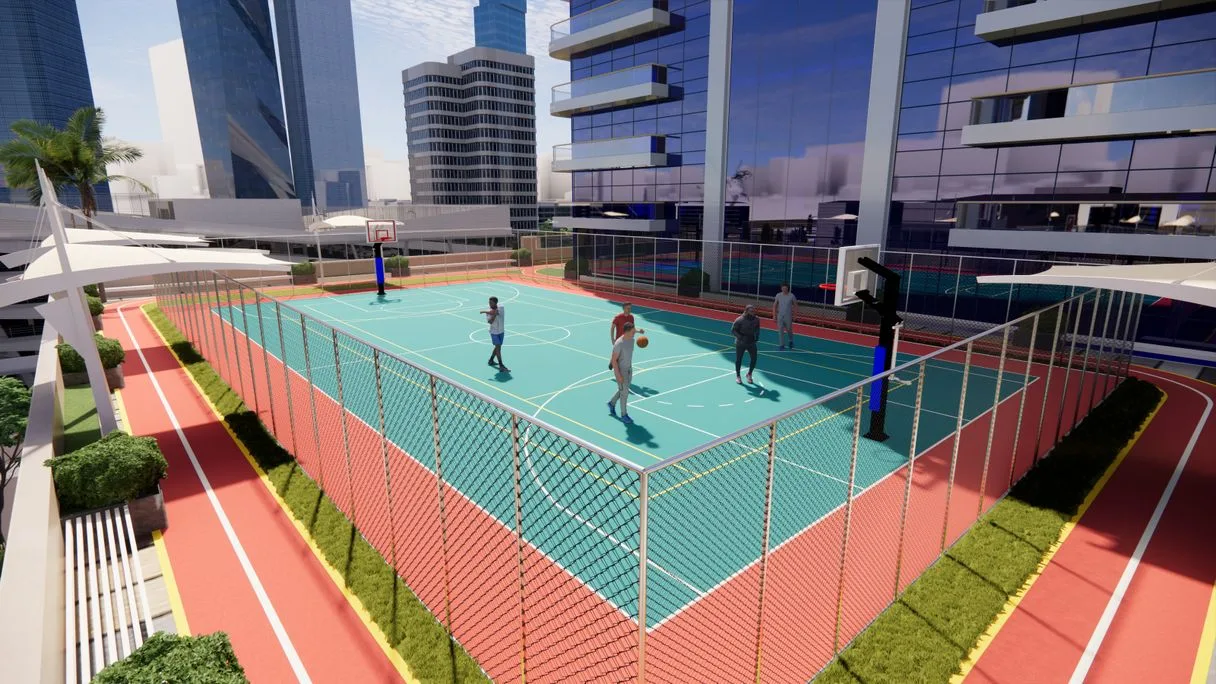 Bascktball Court amenity image at Orra The Embankment