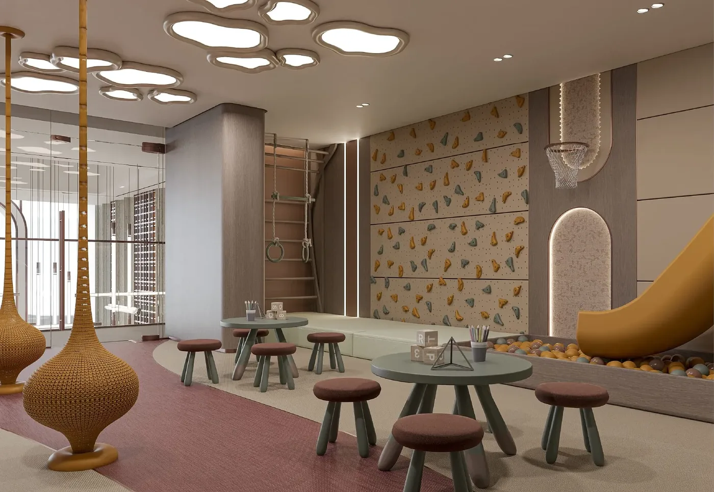 Indoor Kids Play Area amenity image at Oxford Cove by Iman