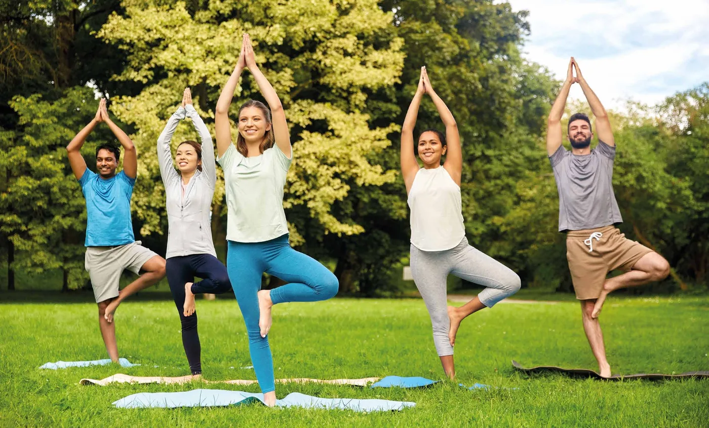 Outdoor Yoga Area amenity image at Oxford Gardens