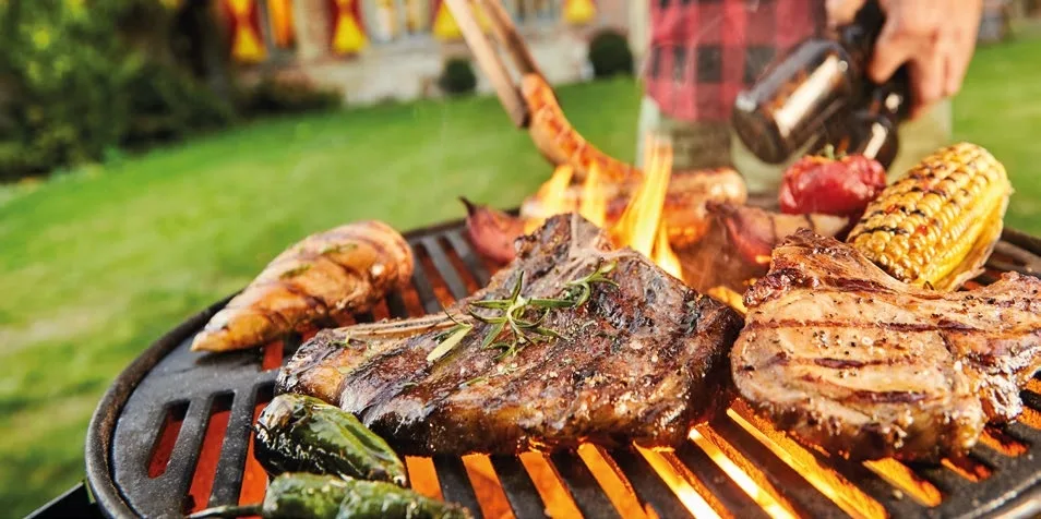 Rooftop Bbq amenity image at Oxford Terraces 2