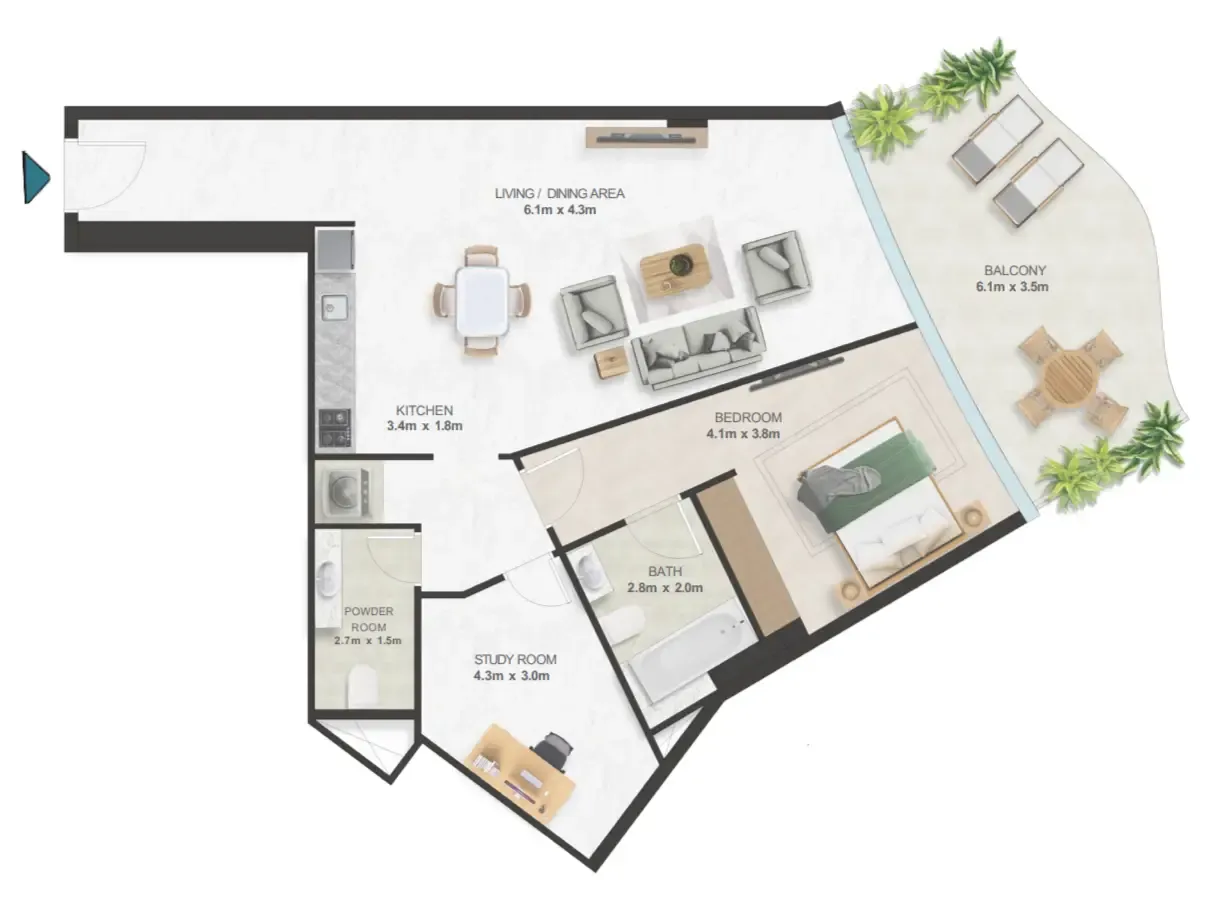 Richmind Oystra floor plan