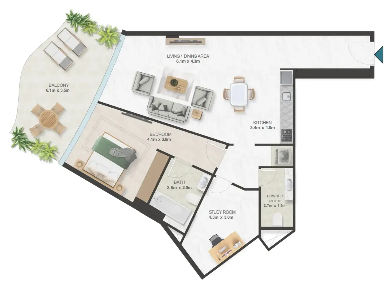 Richmind Oystra floor plan
