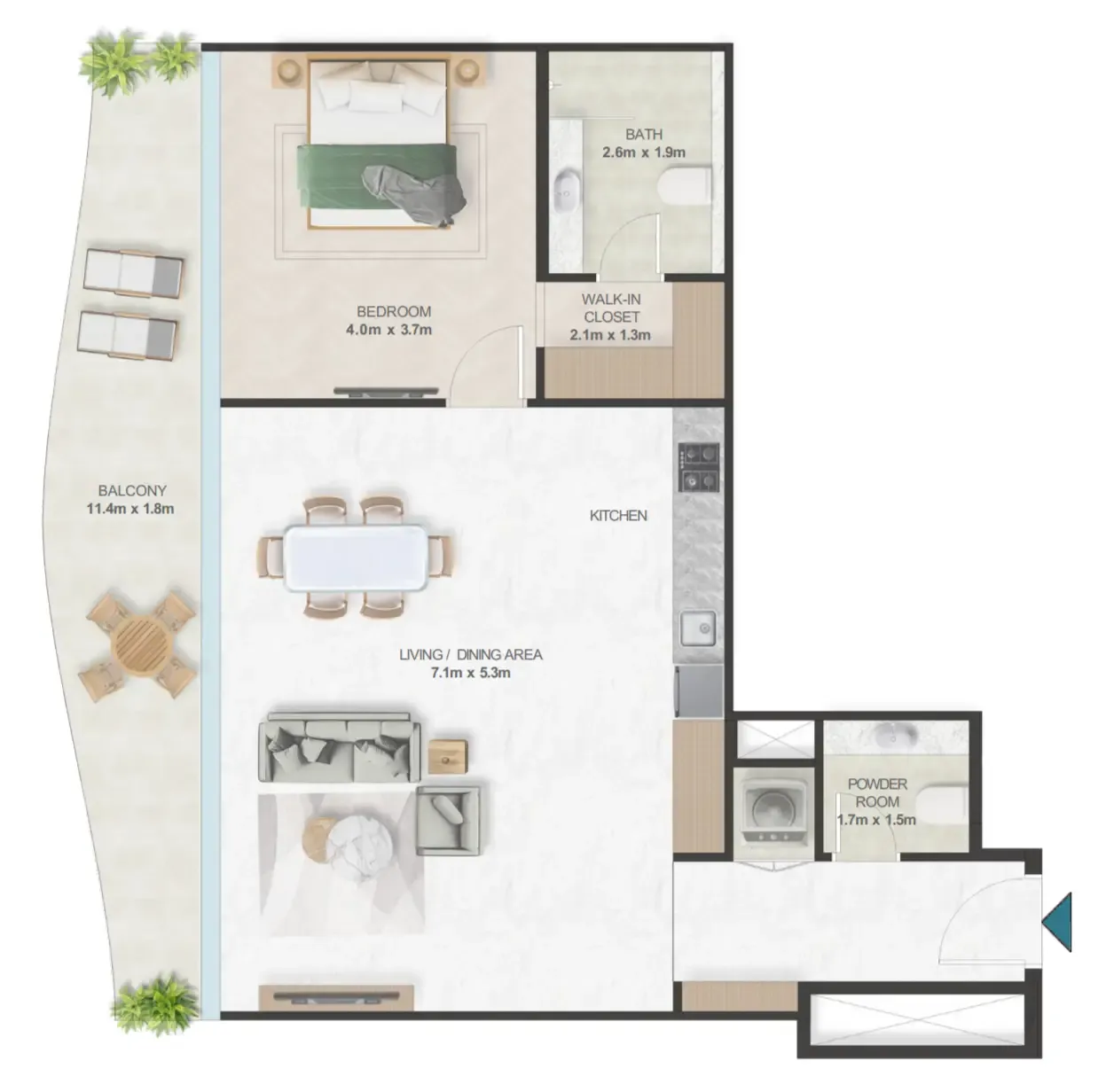 Richmind Oystra floor plan