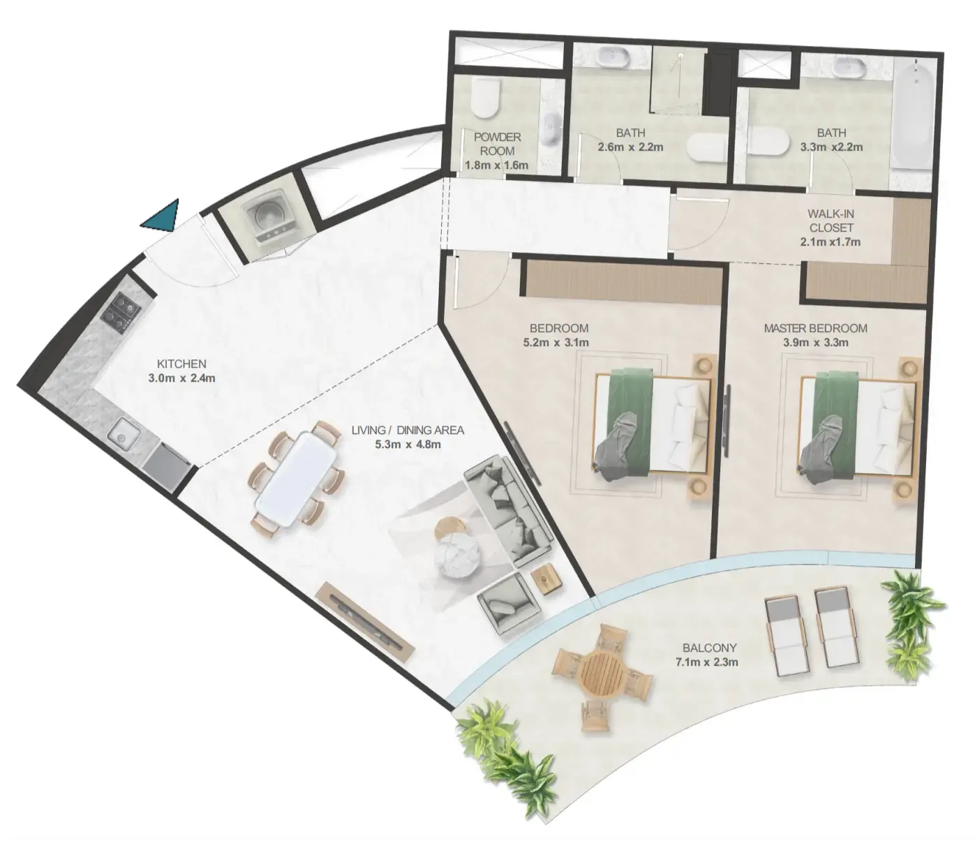 Richmind Oystra floor plan
