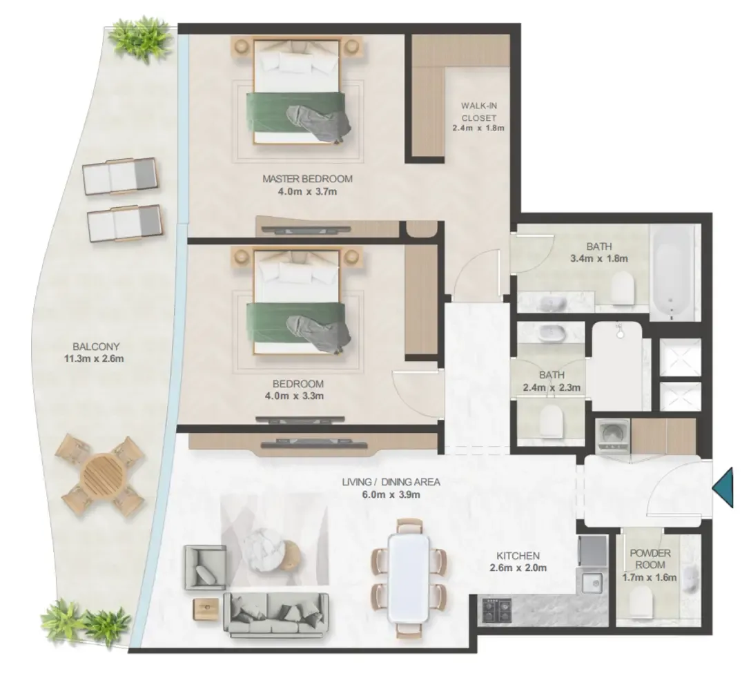 Richmind Oystra floor plan
