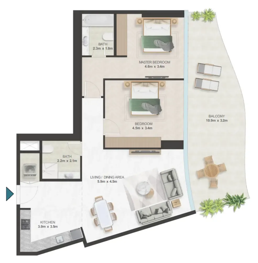 Richmind Oystra floor plan