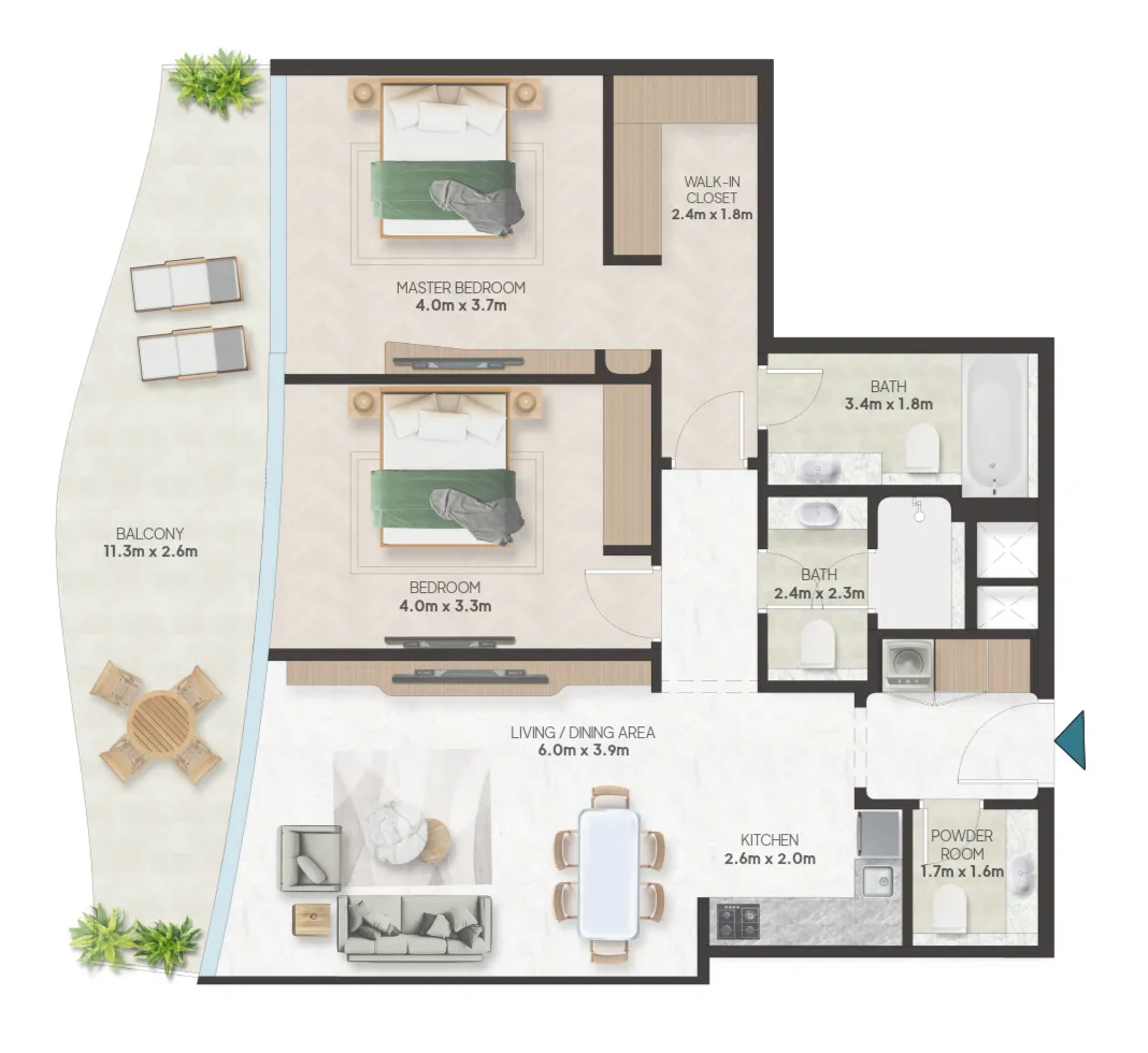 Richmind Oystra floor plan