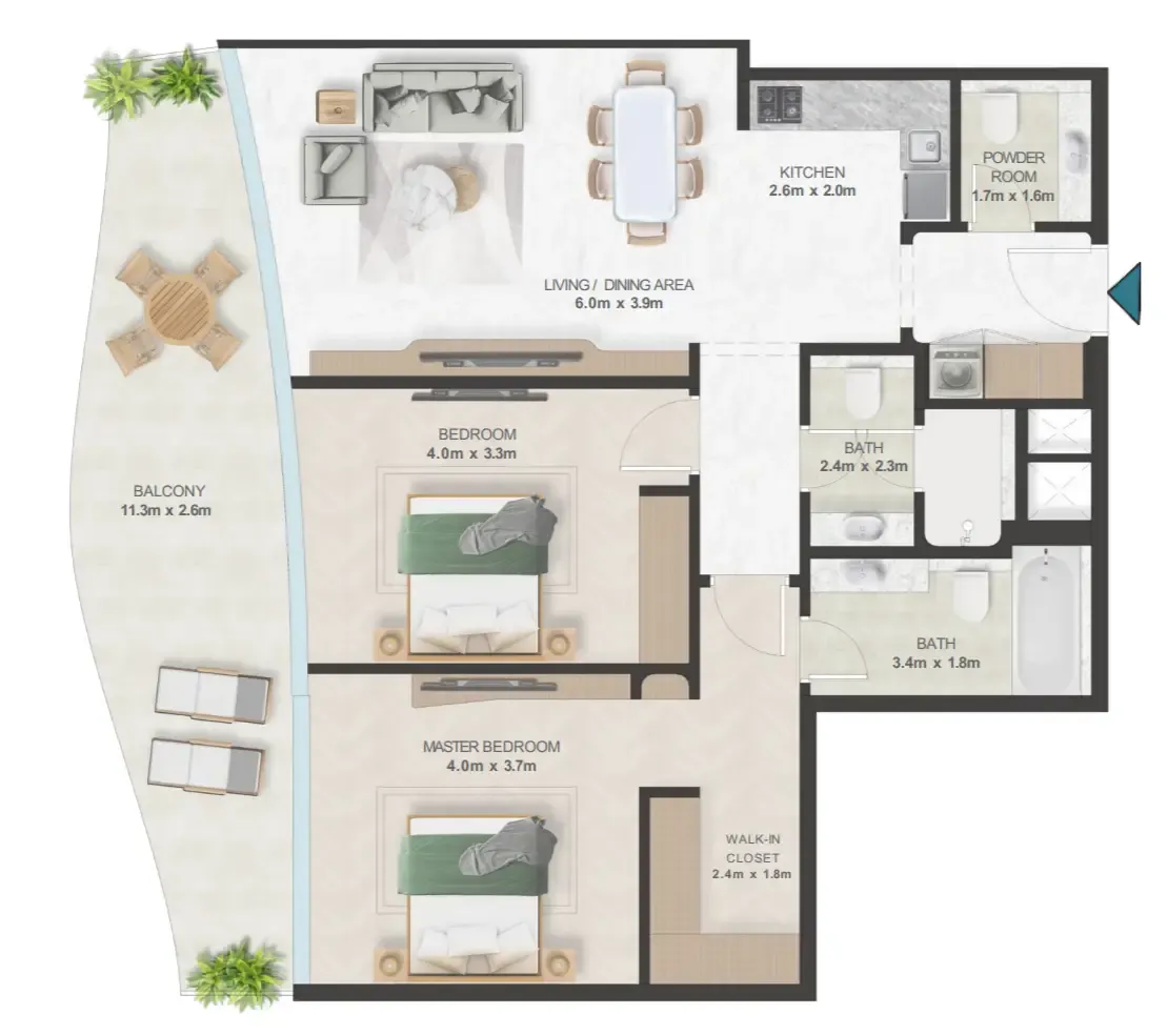 Richmind Oystra floor plan