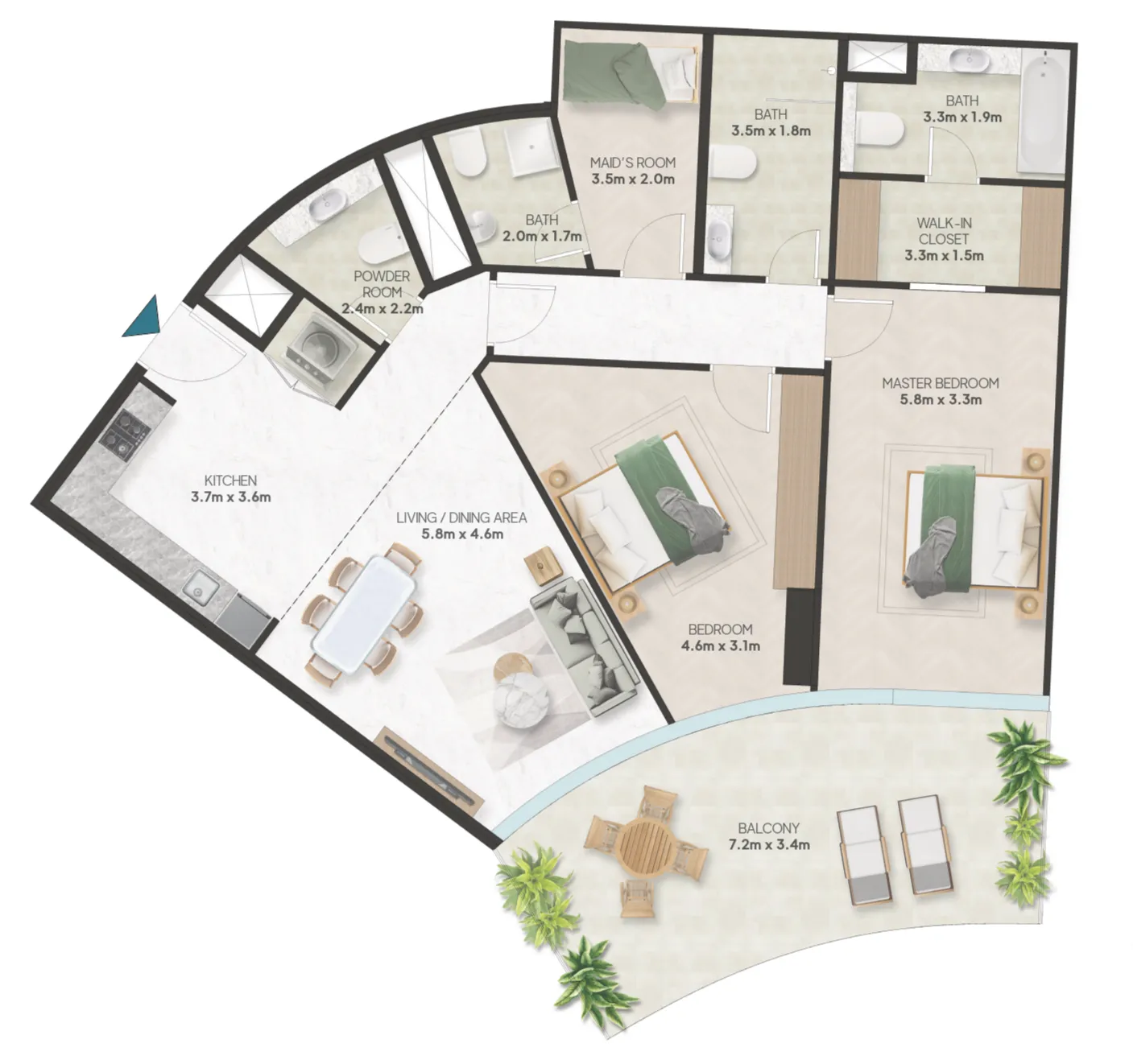 Richmind Oystra floor plan