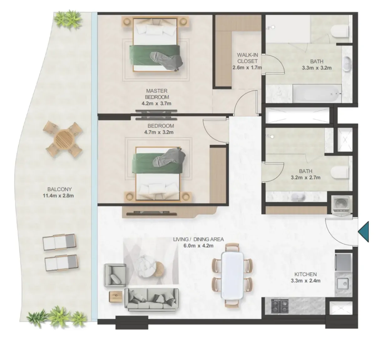 Richmind Oystra floor plan
