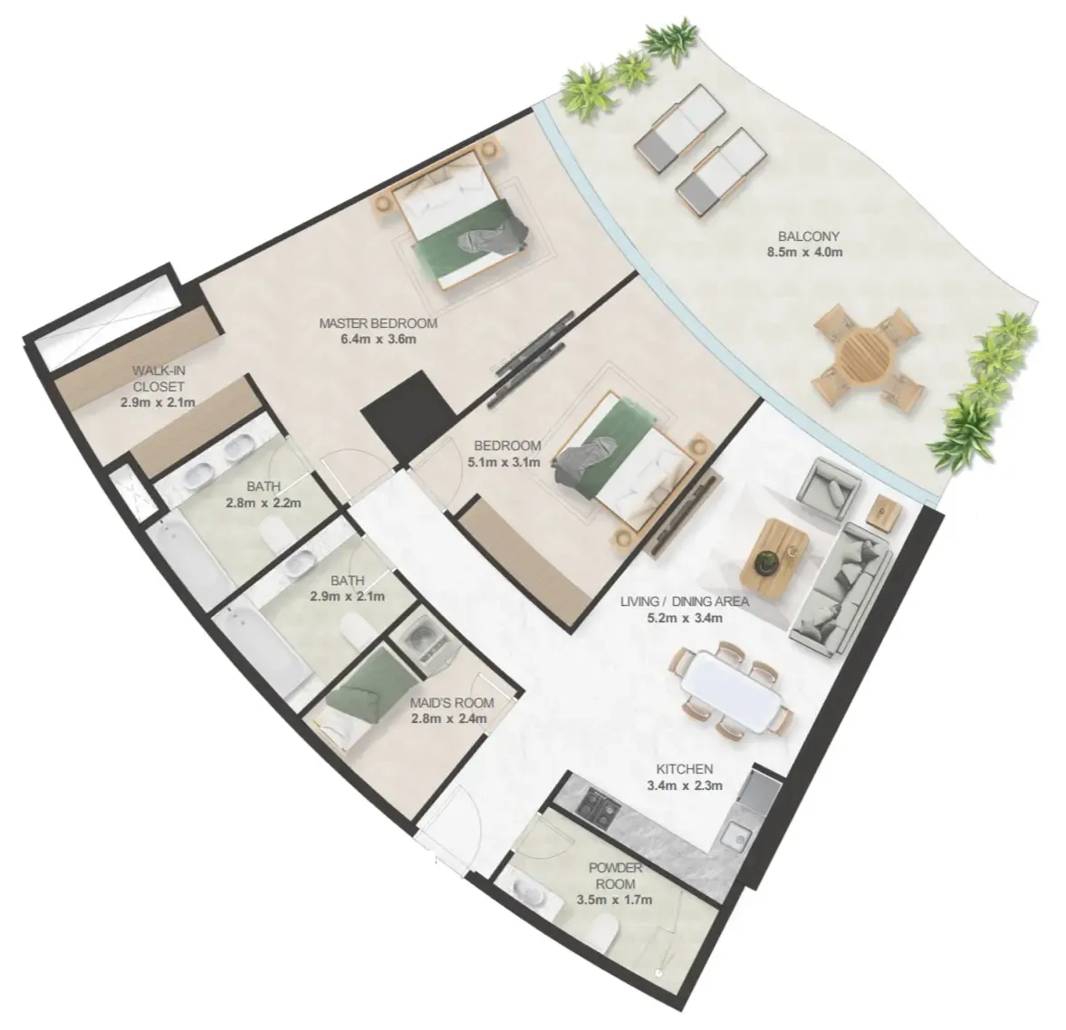 Richmind Oystra floor plan