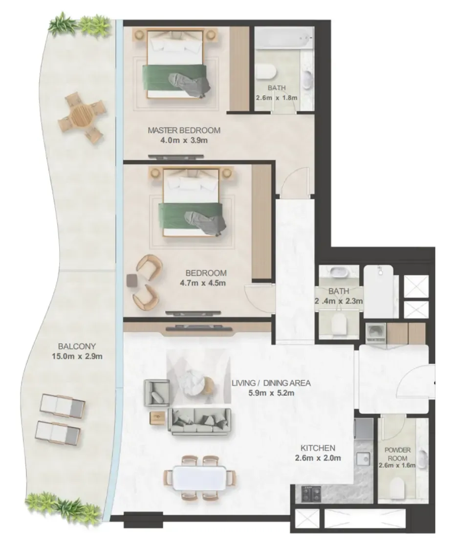 Richmind Oystra floor plan
