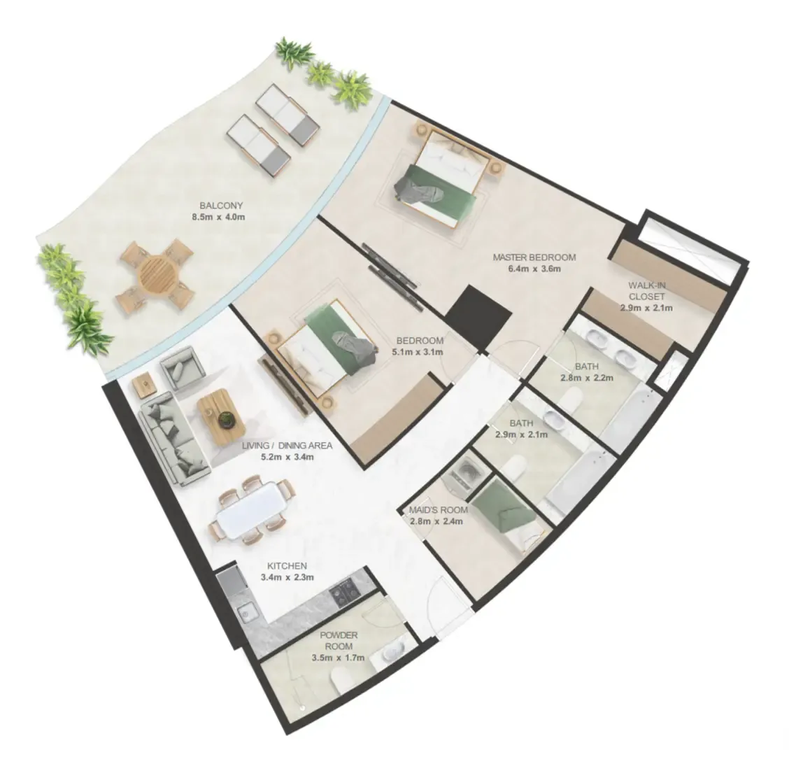 Richmind Oystra floor plan