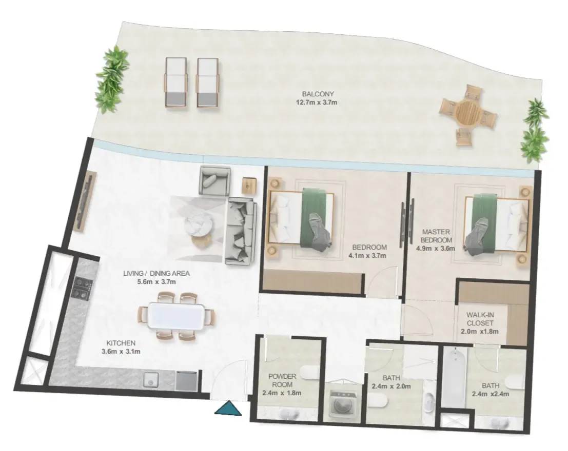 Richmind Oystra floor plan