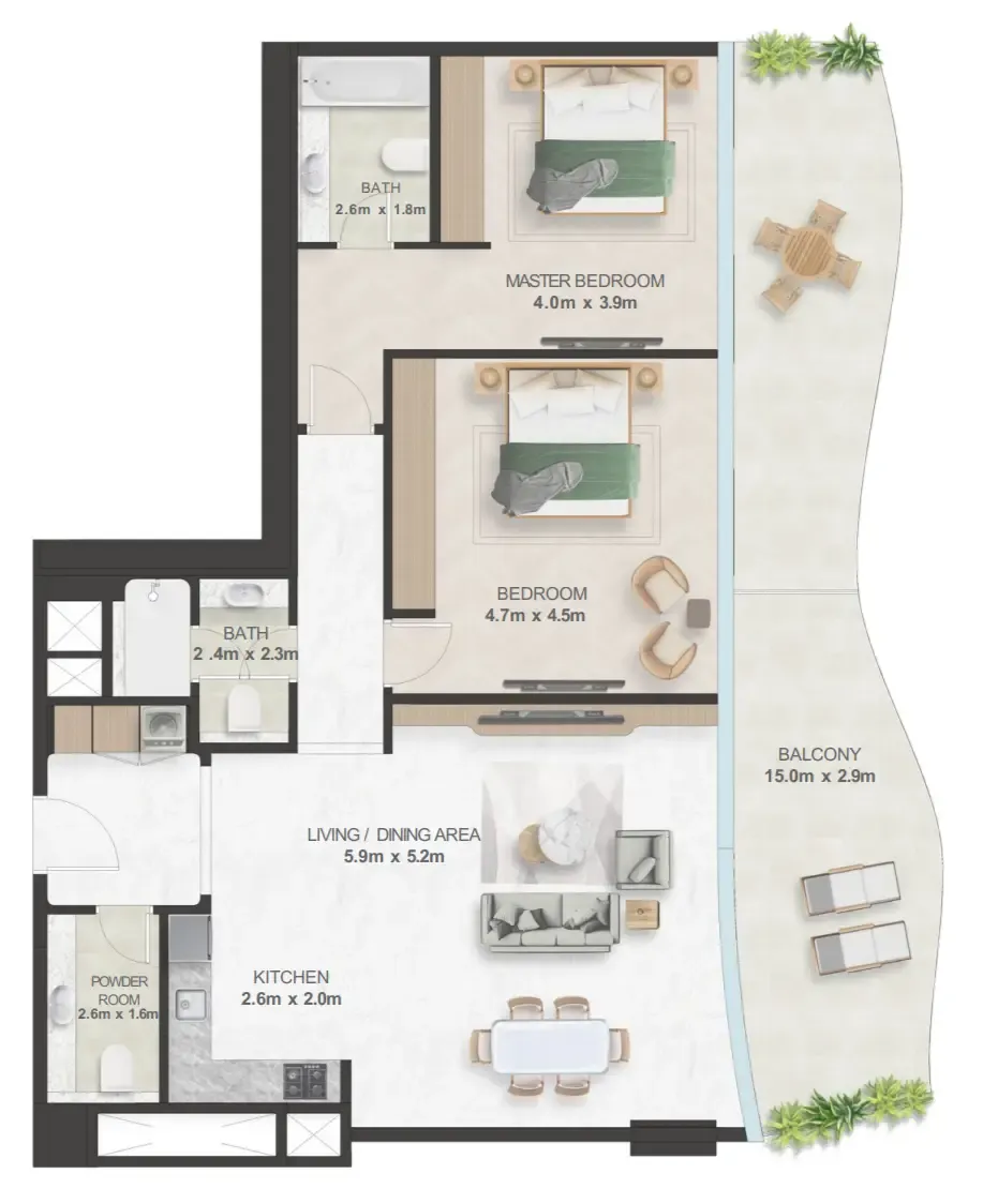 Richmind Oystra floor plan