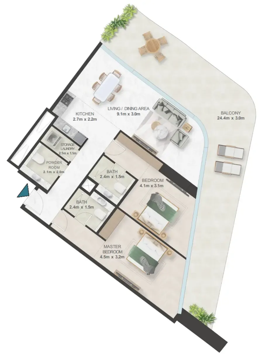 Richmind Oystra floor plan