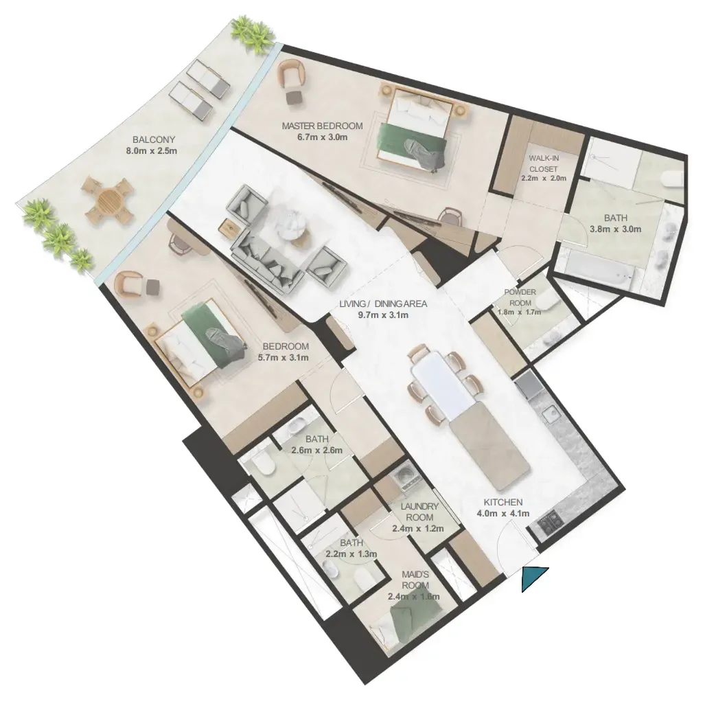 Richmind Oystra floor plan