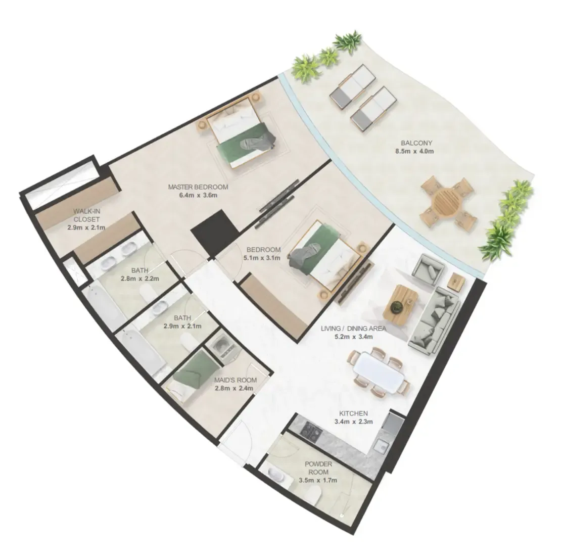 Richmind Oystra floor plan
