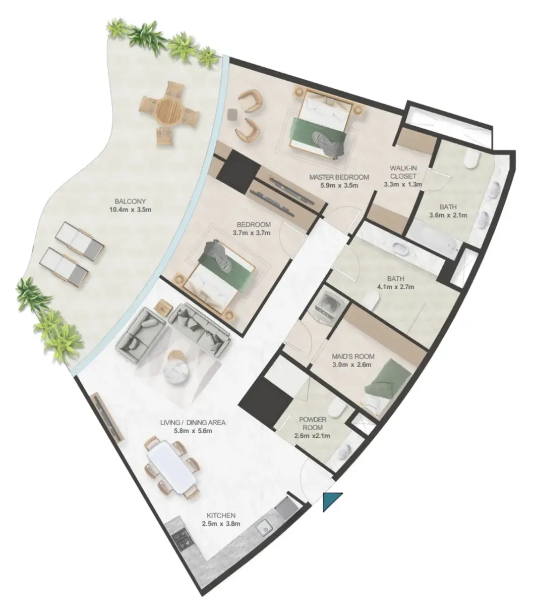 Richmind Oystra floor plan