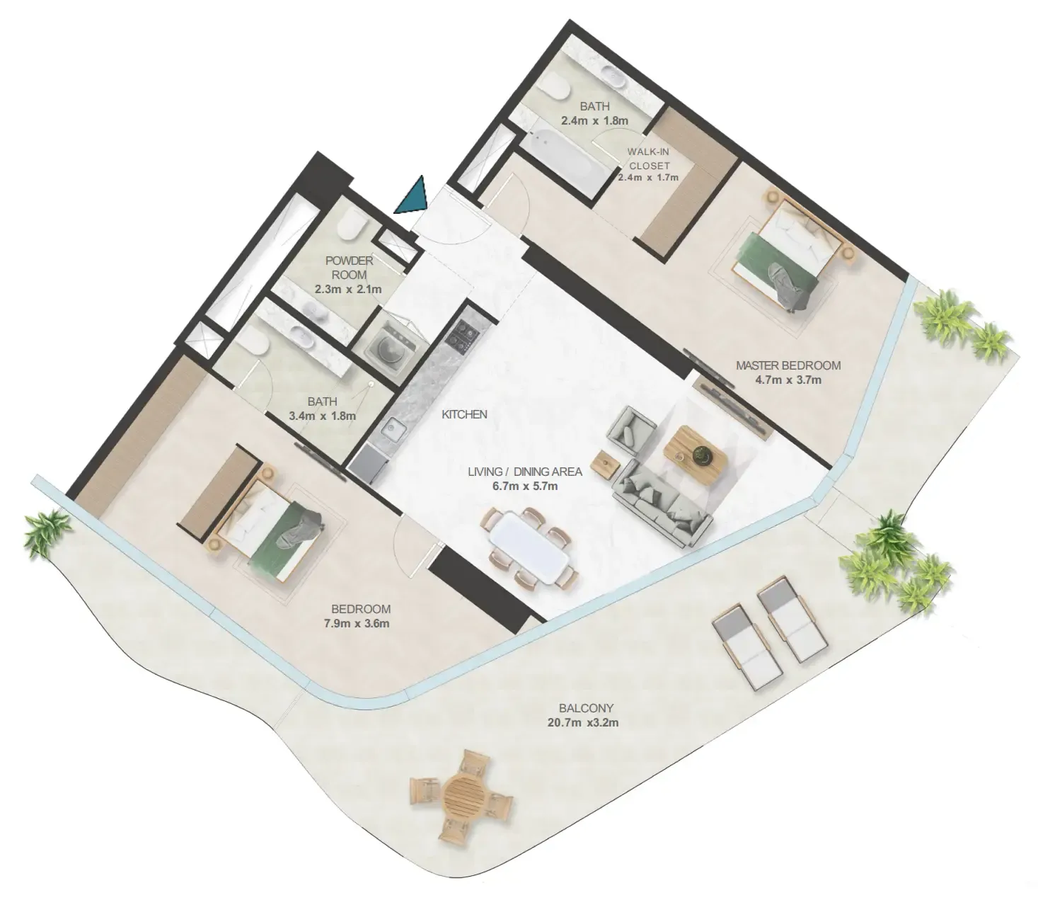 Richmind Oystra floor plan